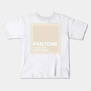 pantone 11-0202 TCX Baby s Breath Kids T-Shirt